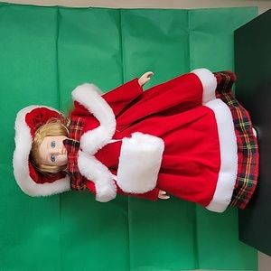 Collectible 16" porcelain doll.